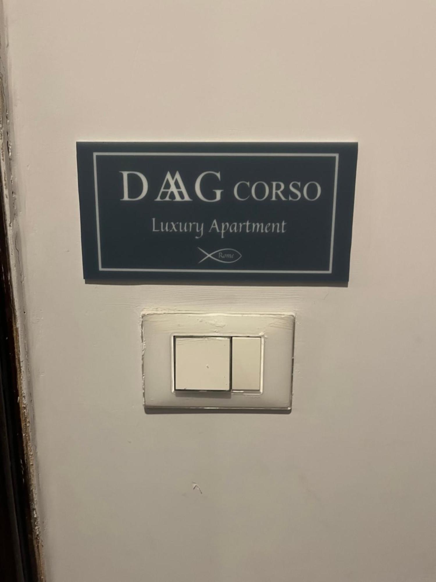 Daag Corso Luxury Apartment Rome Buitenkant foto